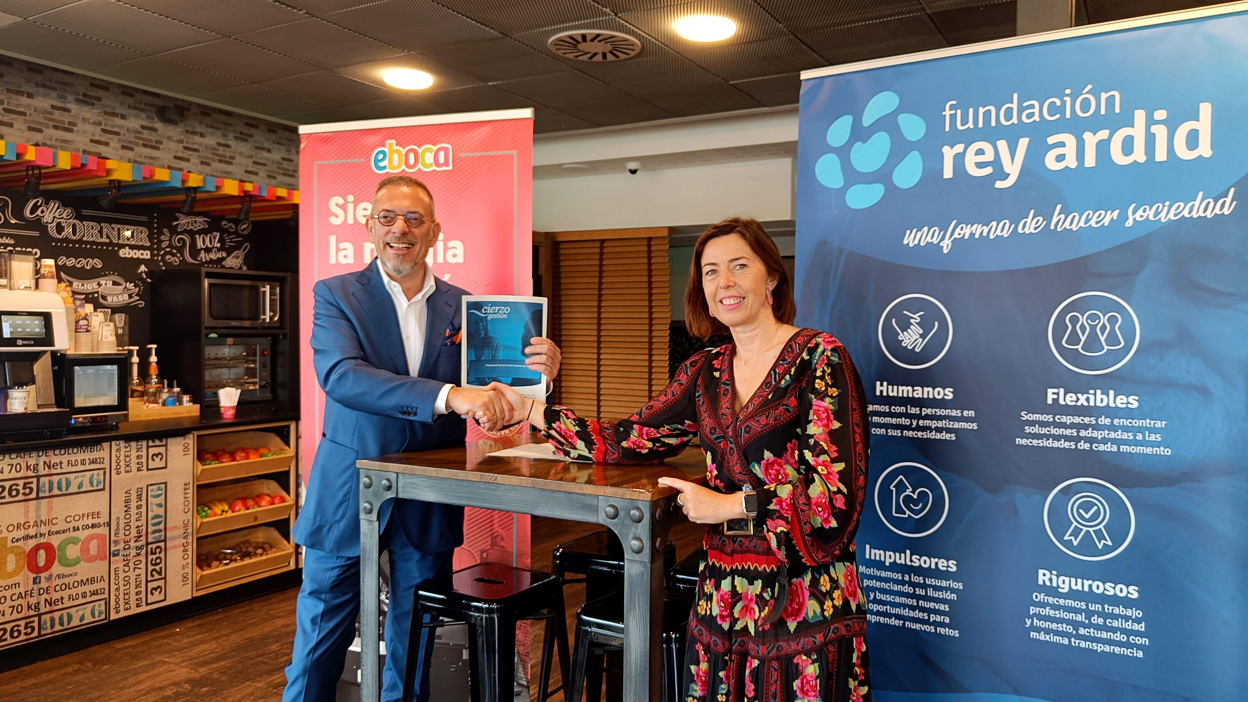 Raúl Benito y Belén López, en Eboca