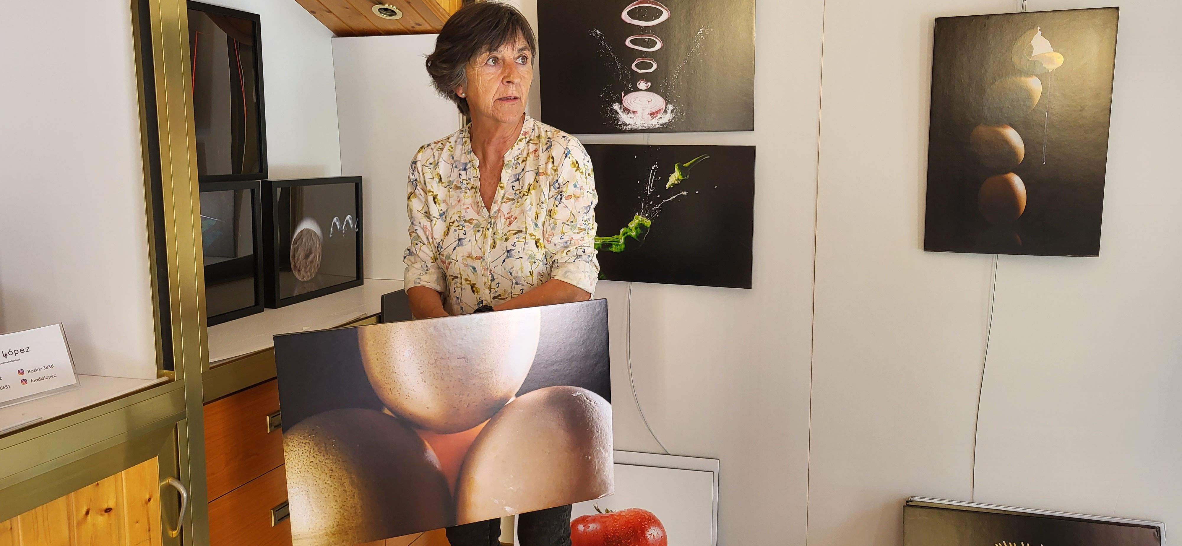 Mercedes Gabarre, en "2 en Goya". Foto Myriam Martínez