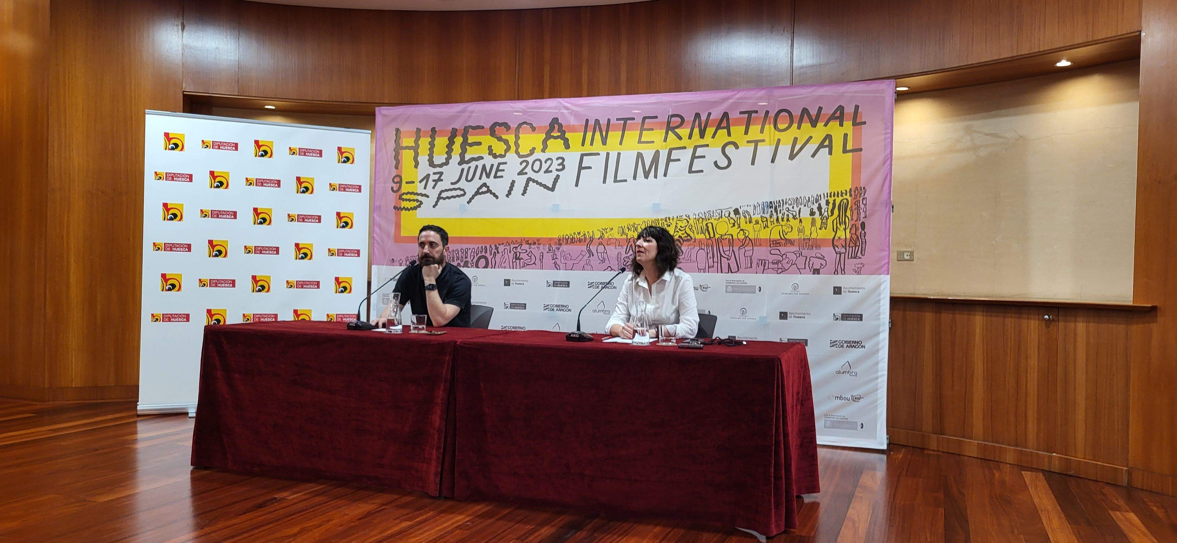 Pablo Larraín y Estela Rasal. Foto Myriam Martínez