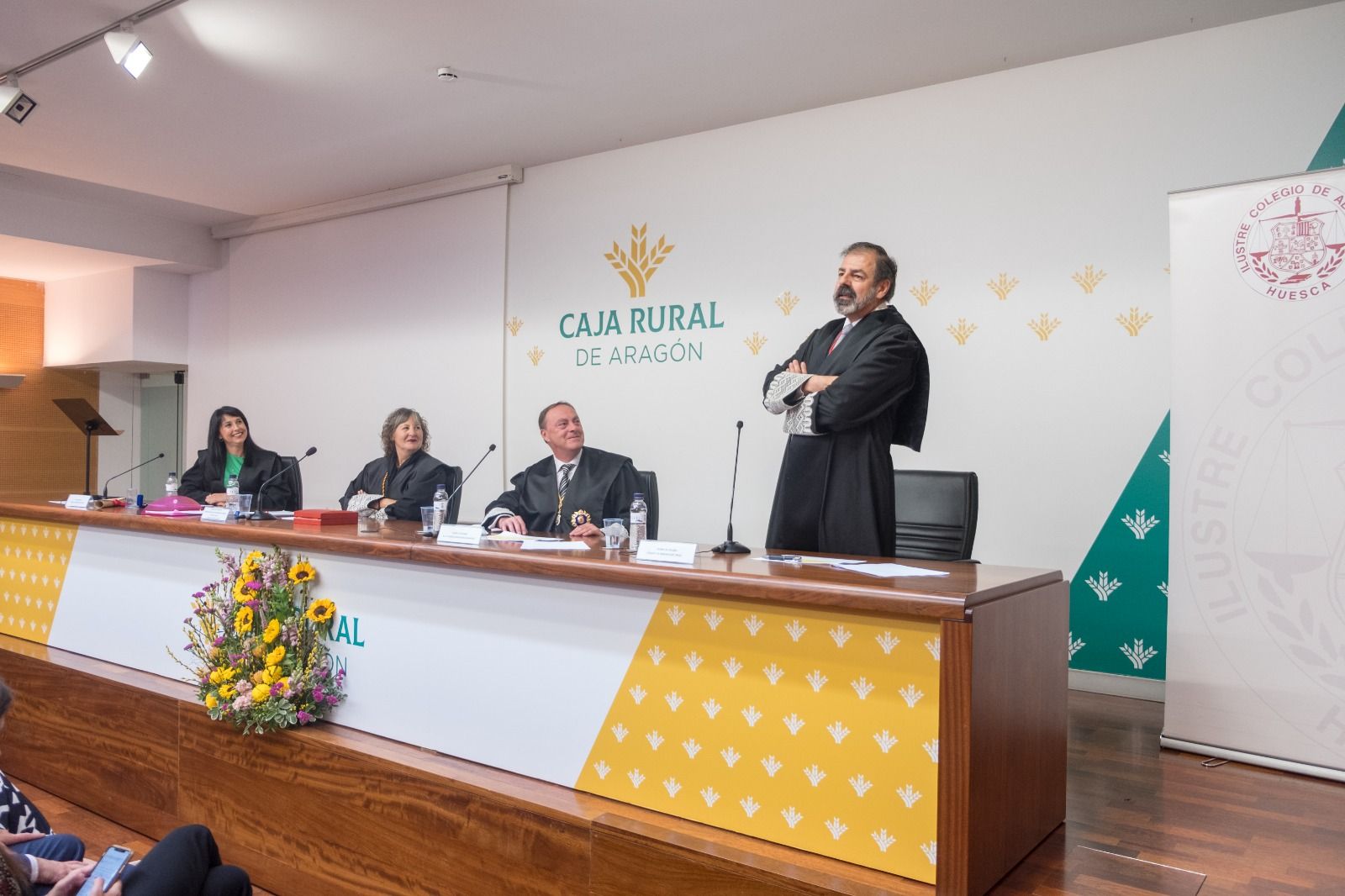 Celebración de la fiesta del Colegio de Abogados de Huesca. Foto AMA Visión