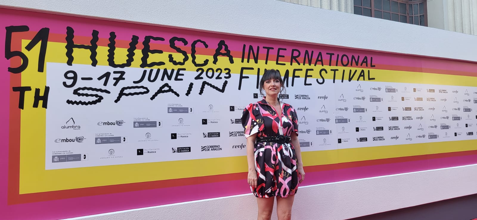 Estela Rasal, directora del Festival Internacional de Cine de Huesca. Foto Myriam Martínez