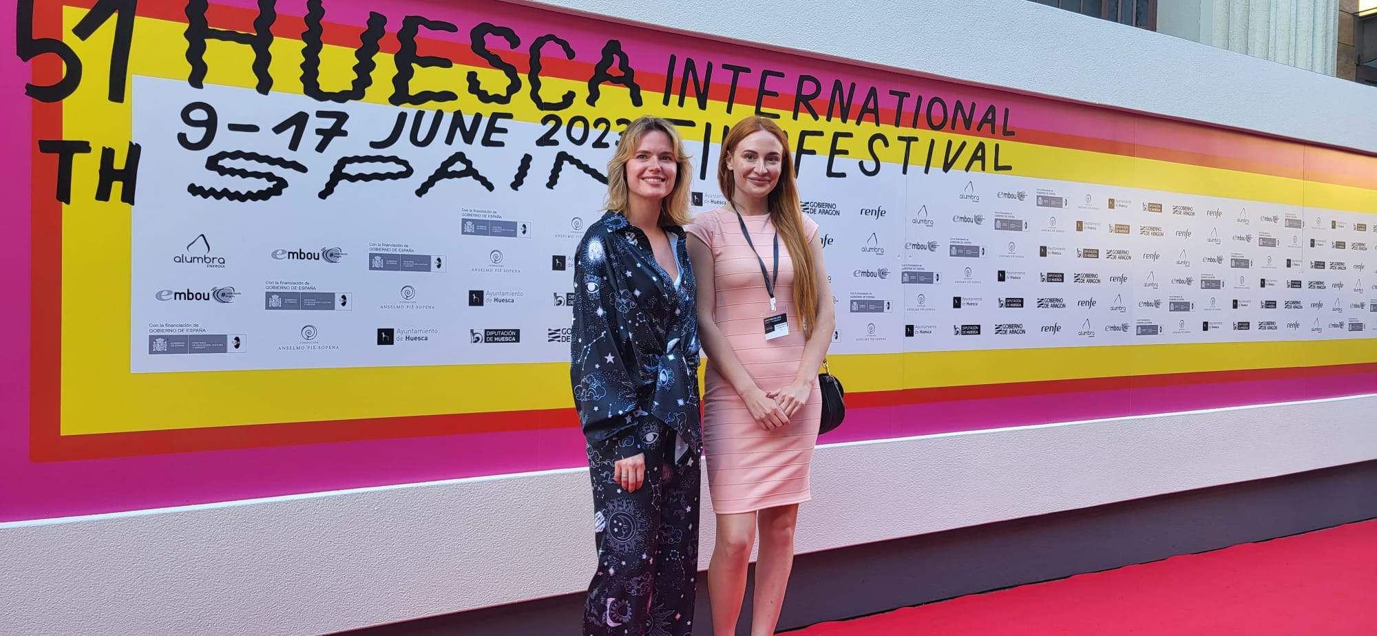 Alfombra roja del 51 Festival Internacional de Cine de Huesca. Foto Myriam Martínez