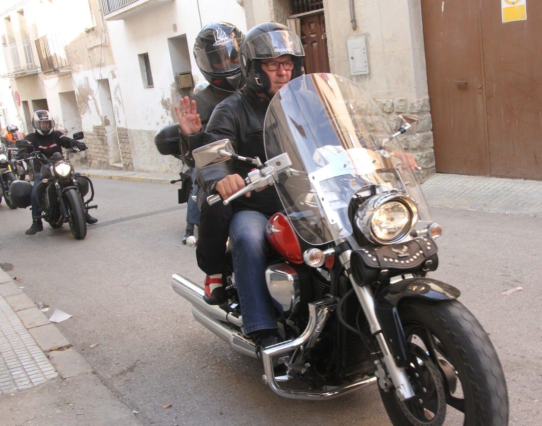 Concentración de motos clásicas en Alberuela de Tubo. Foto Carlos Neofato