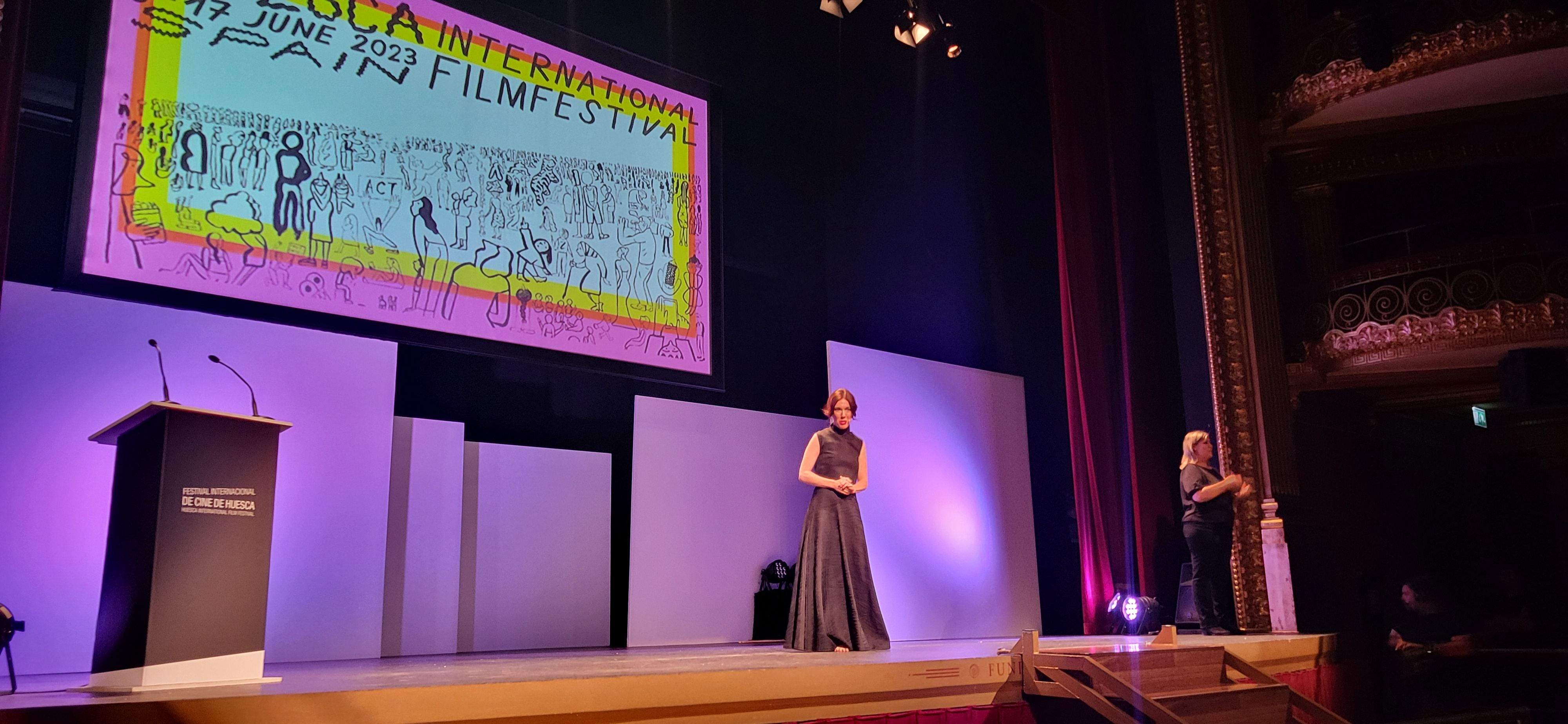 Gala inaugural del 51 Festival Internacional de Cine de Huesca. Foto Myriam Martínez