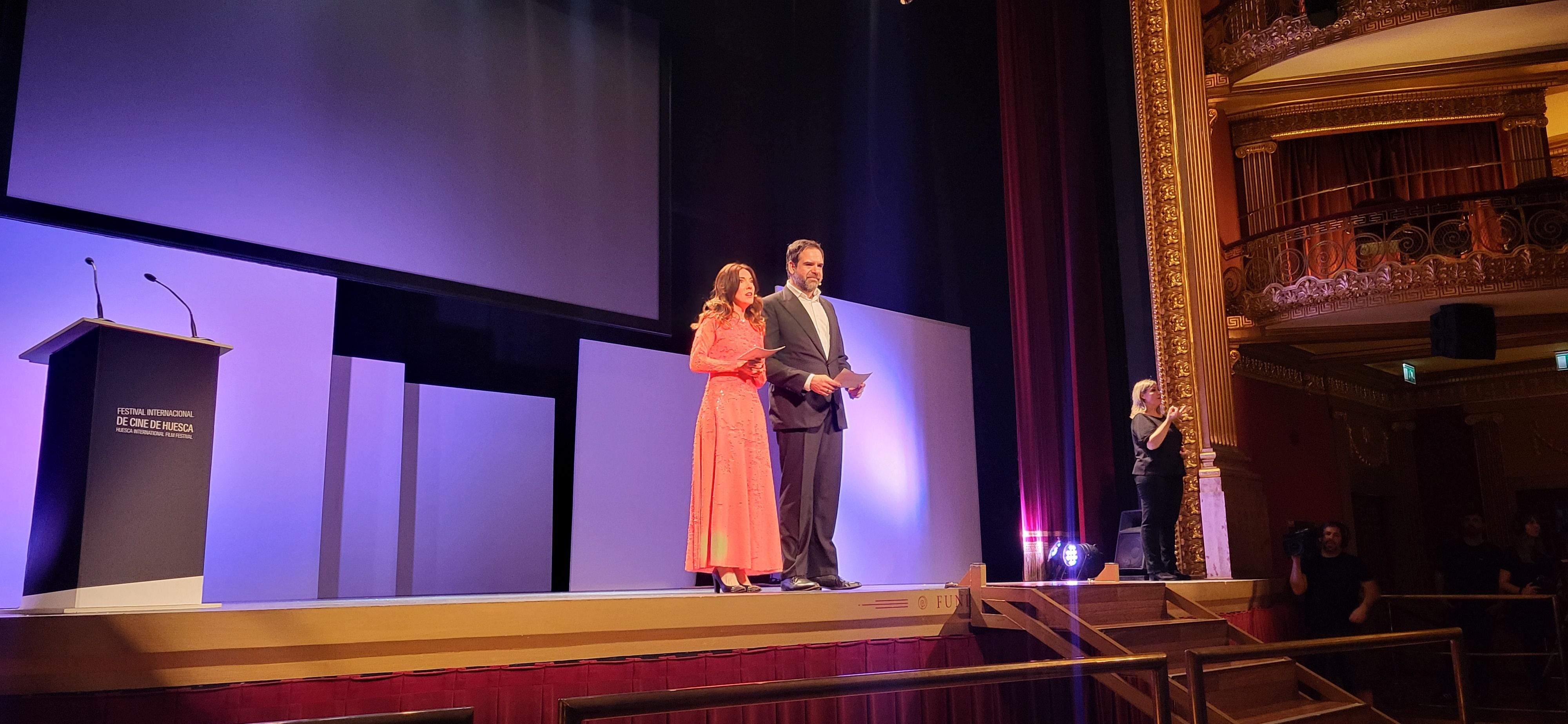 Gala inaugural del 51 Festival Internacional de Cine de Huesca. Foto Myriam Martínez