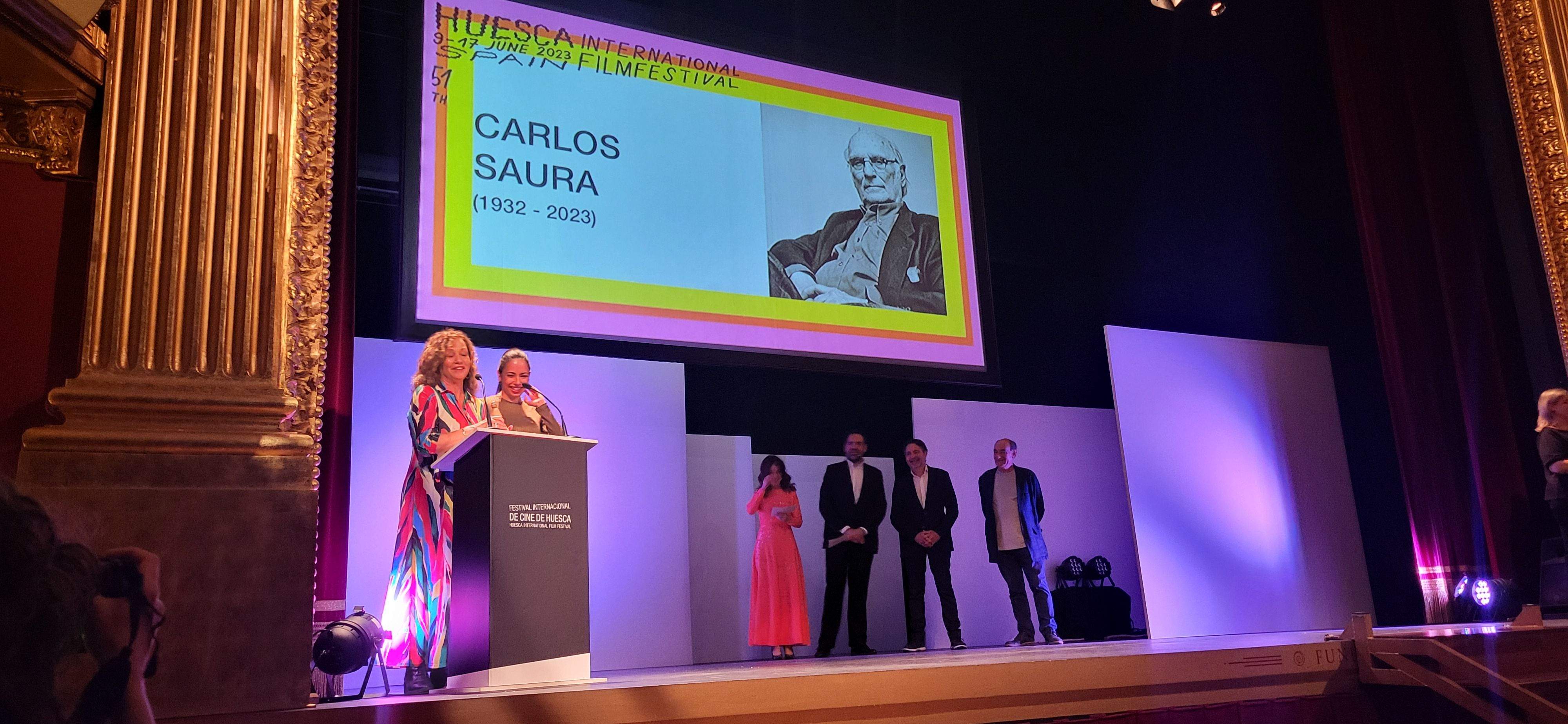 Gala inaugural del 51 Festival Internacional de Cine de Huesca. Foto Myriam Martínez