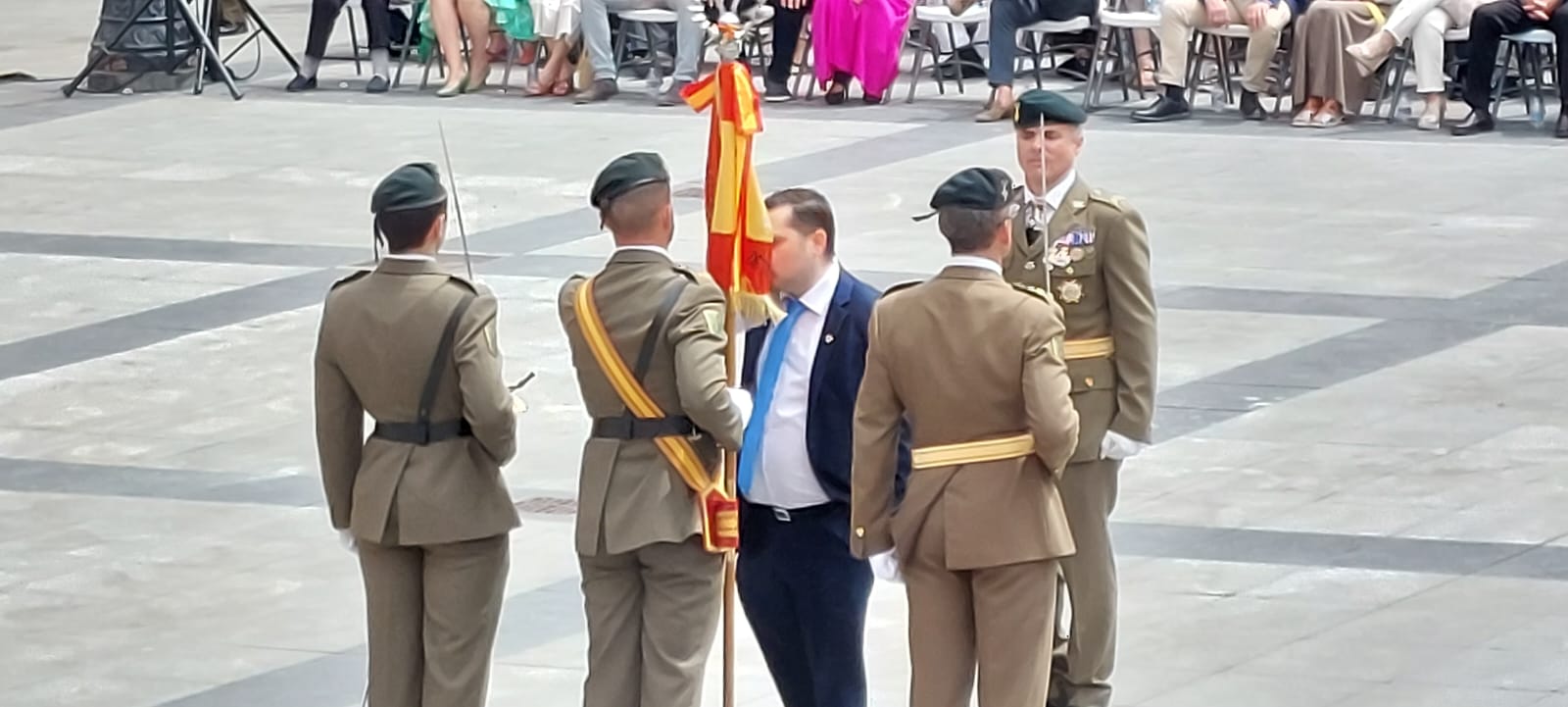Jura de Bandera Civil en Huesca. Foto Javier García Antón
