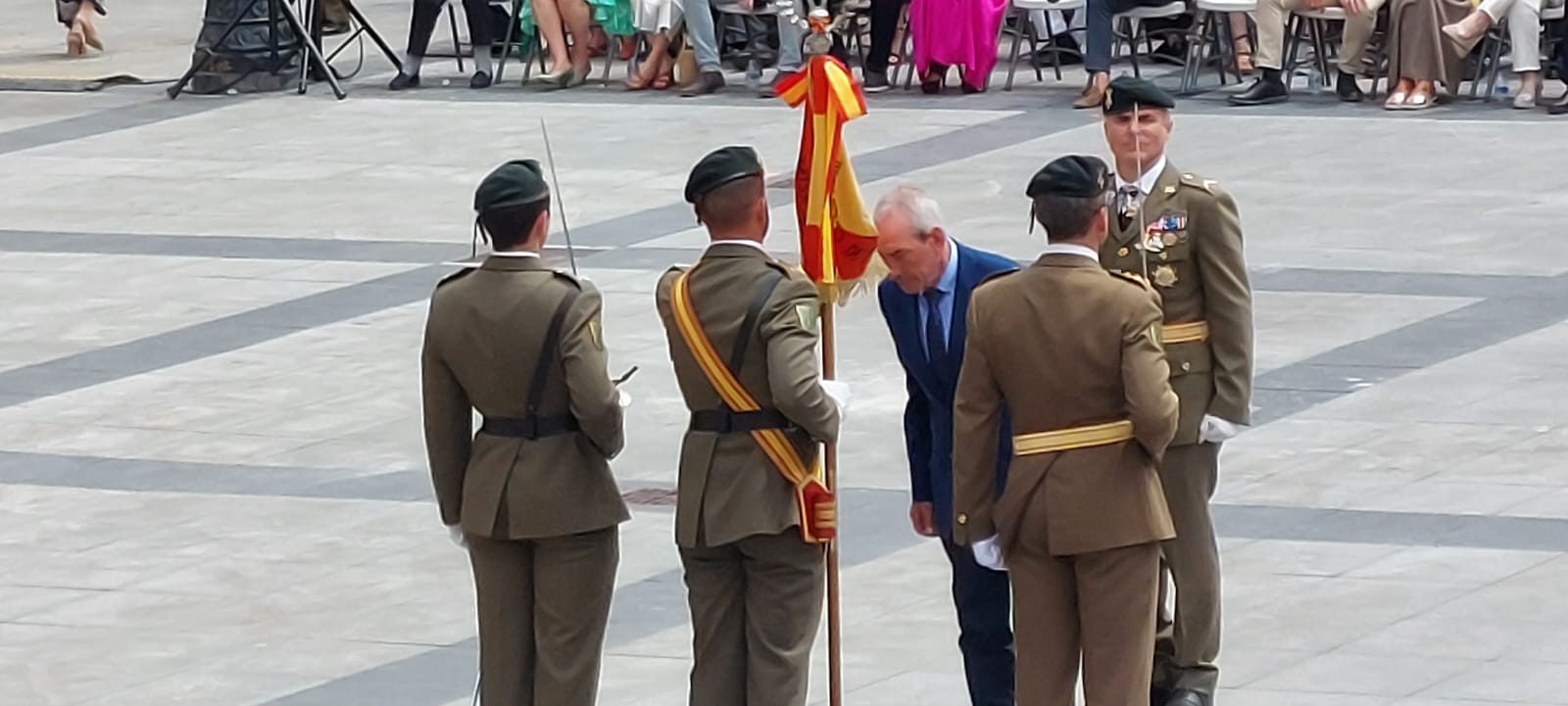 Jura de Bandera Civil en Huesca. Foto Javier García Antón