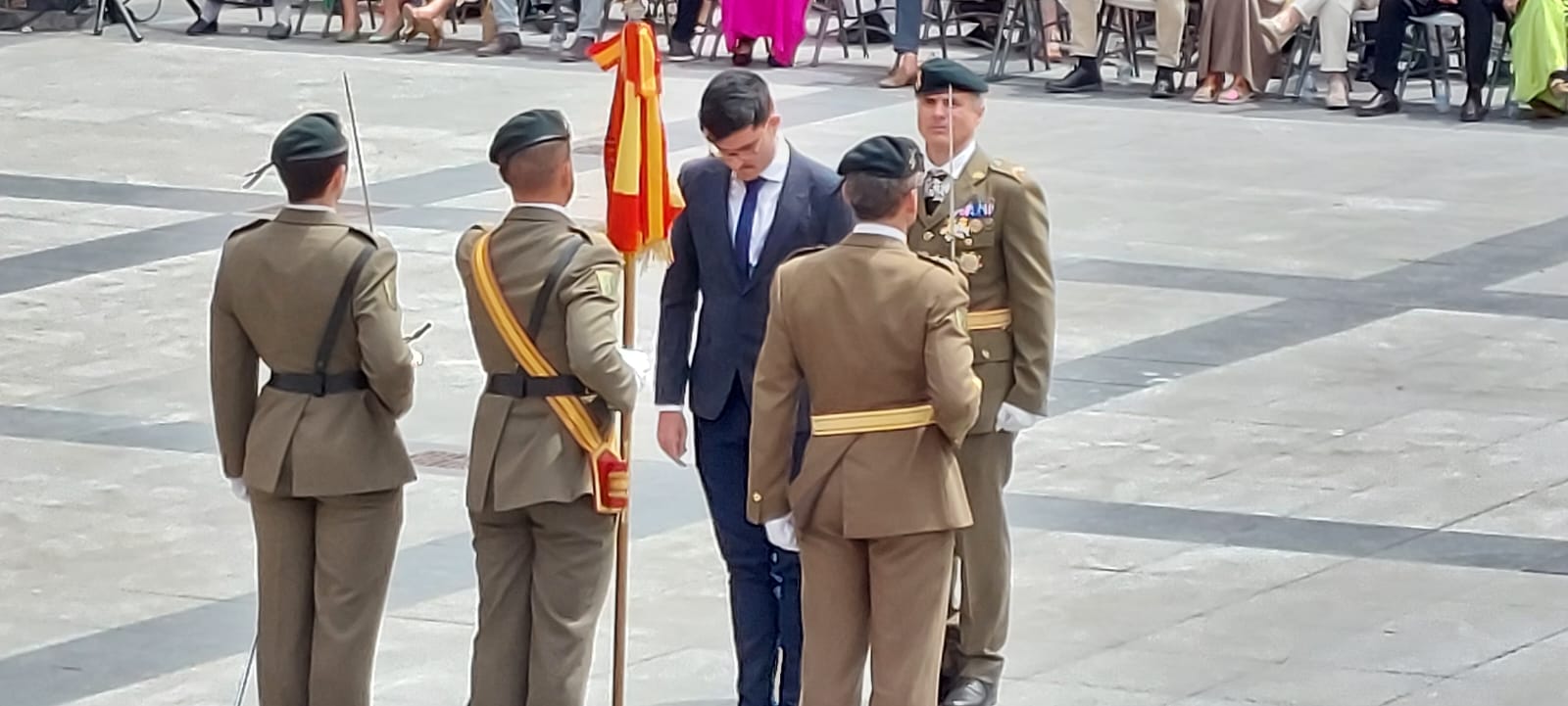 Jura de Bandera Civil en Huesca. Foto Javier García Antón