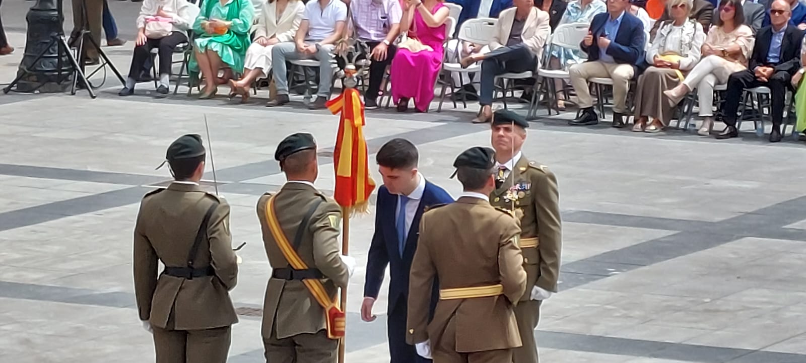 Jura de Bandera Civil en Huesca. Foto Javier García Antón