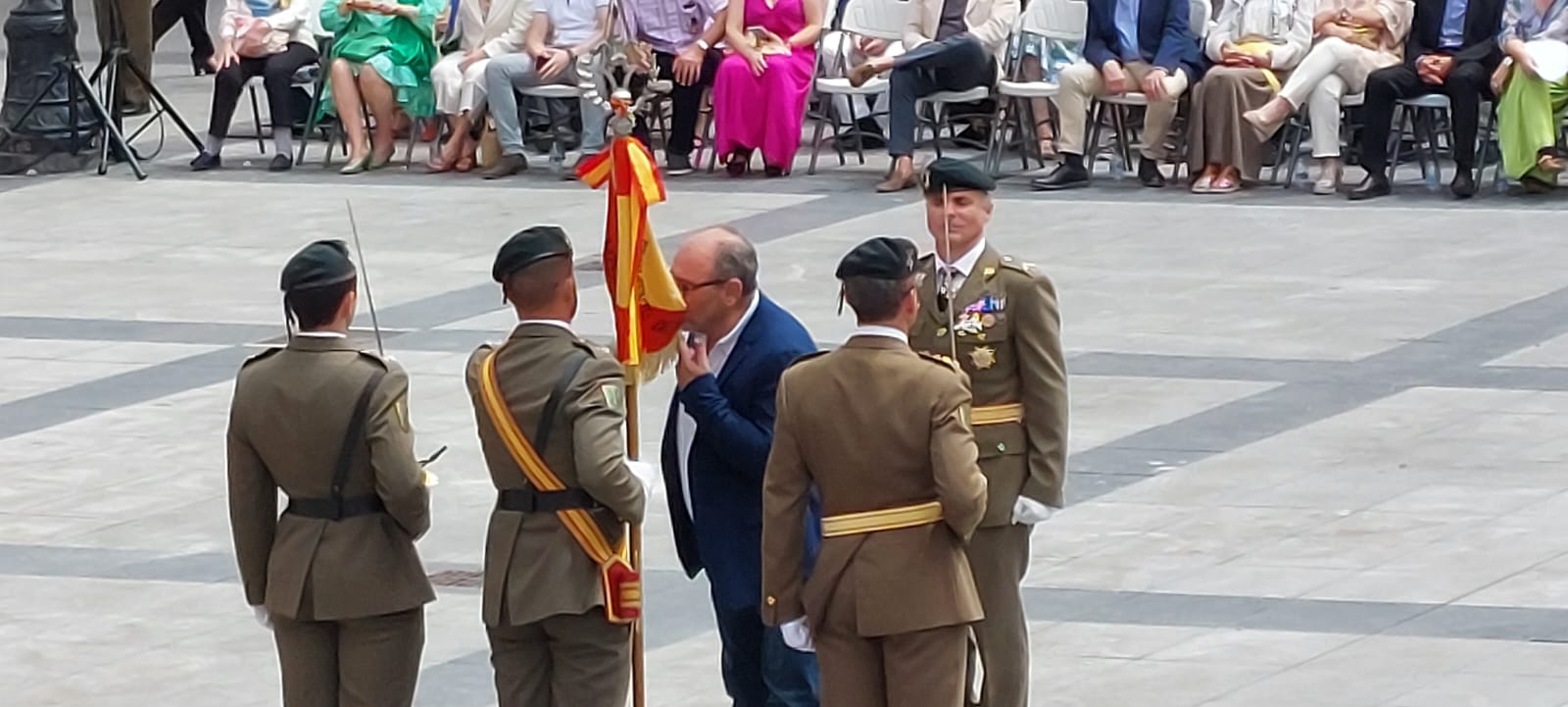 Jura de Bandera Civil en Huesca. Foto Javier García Antón
