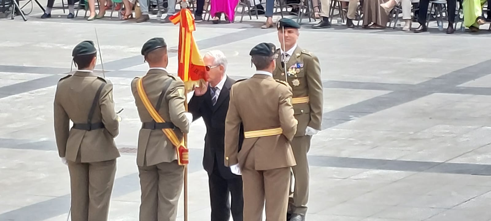Jura de Bandera Civil en Huesca. Foto Javier García Antón