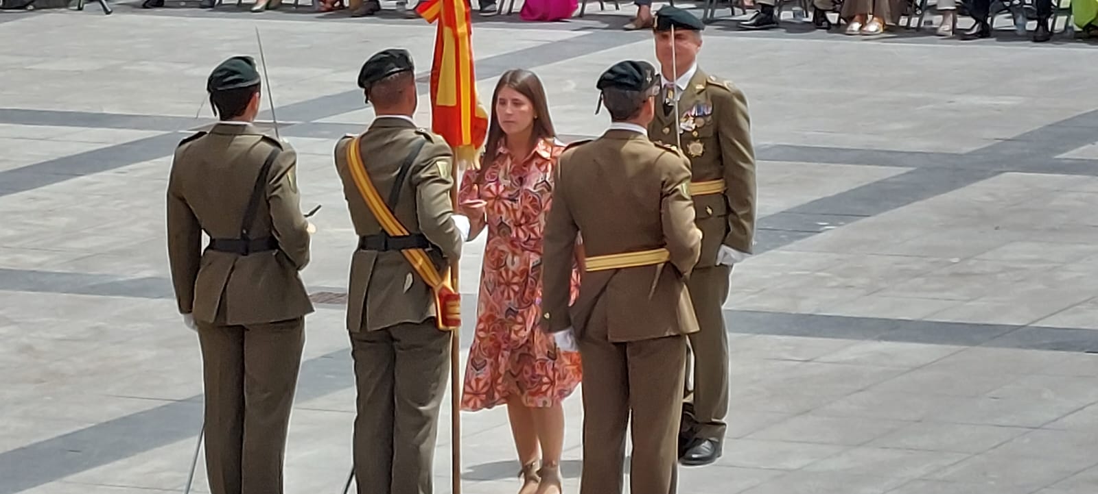 Jura de Bandera Civil en Huesca. Foto Javier García Antón