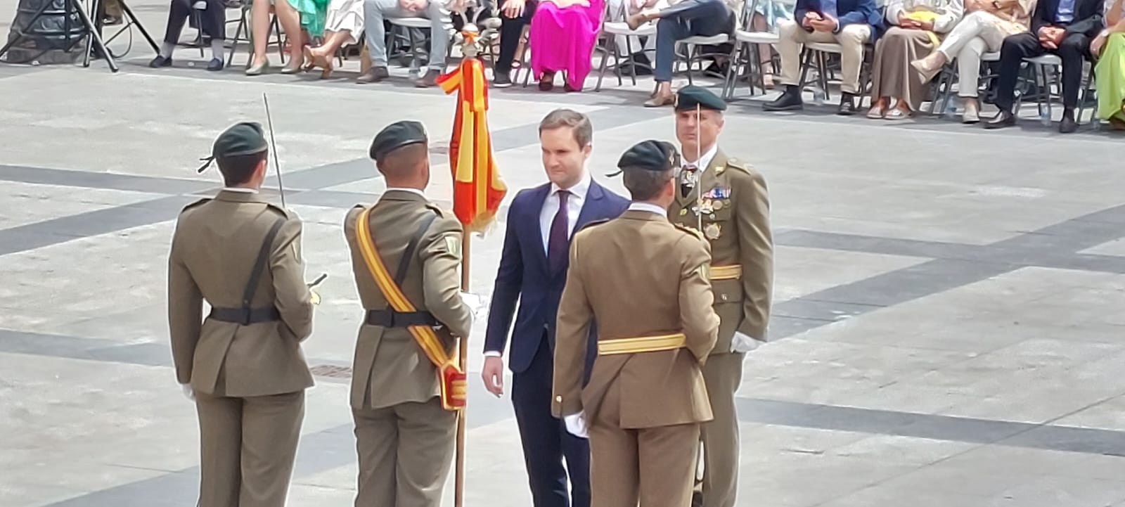 Jura de Bandera Civil en Huesca. Foto Javier García Antón