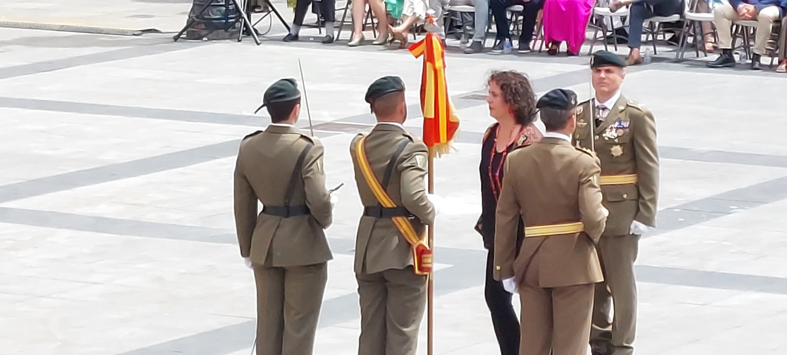 Jura de Bandera Civil en Huesca. Foto Javier García Antón