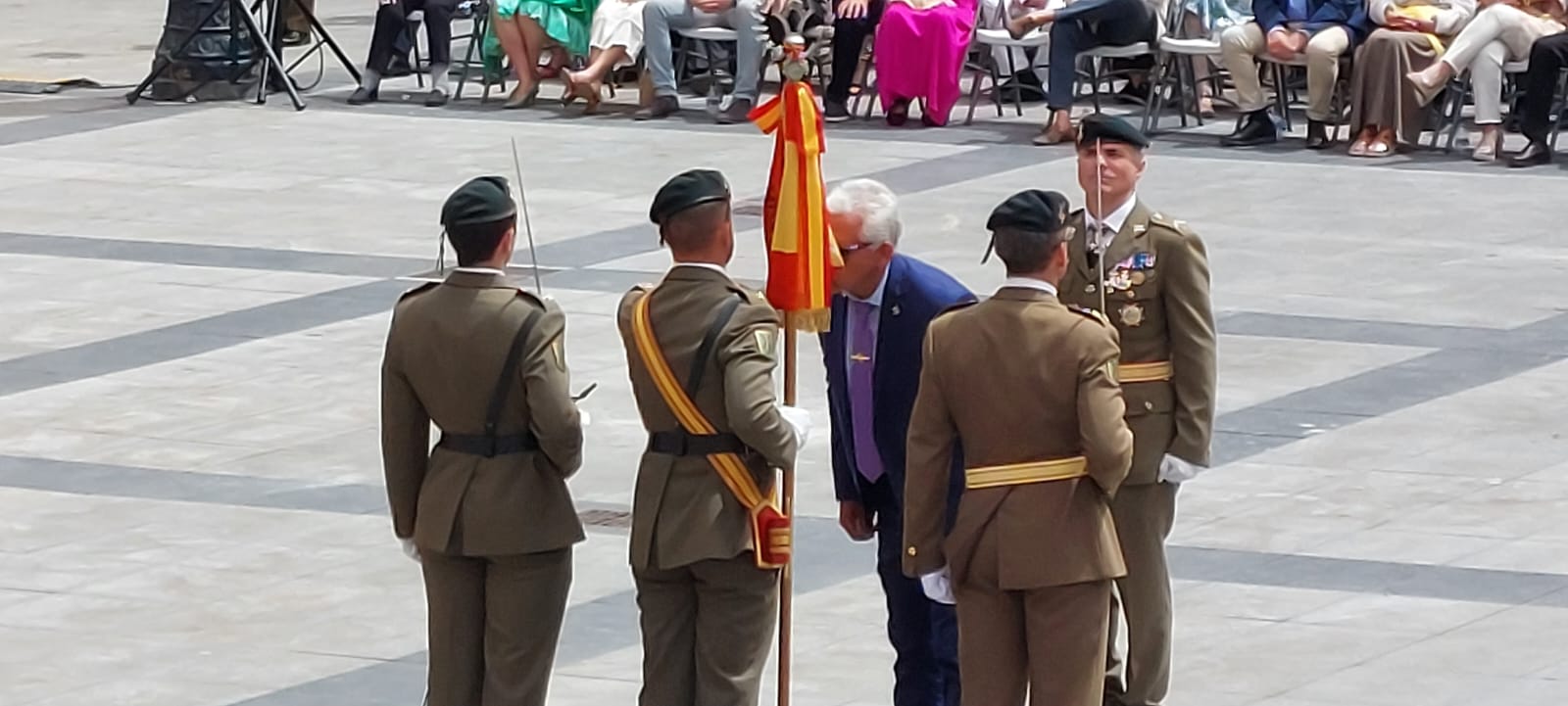 Jura de Bandera Civil en Huesca. Foto Javier García Antón