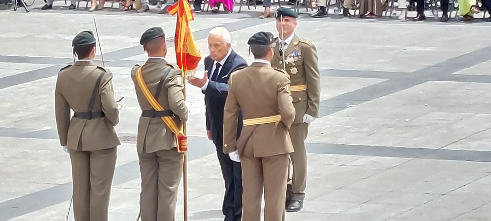 Jura de Bandera Civil en Huesca. Foto Javier García Antón