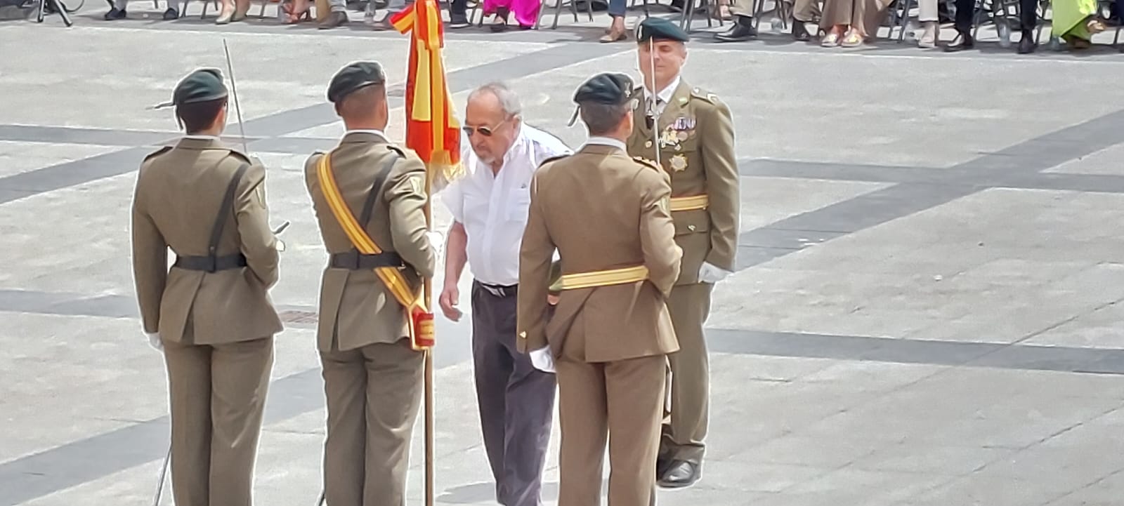 Jura de Bandera Civil en Huesca. Foto Javier García Antón