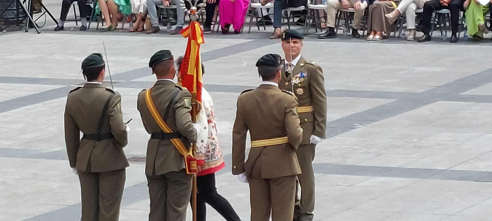 Jura de Bandera Civil en Huesca. Foto Javier García Antón