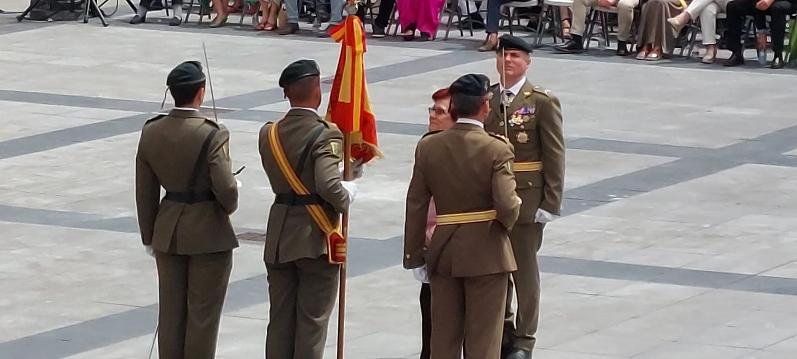 Jura de Bandera Civil en Huesca. Foto Javier García Antón