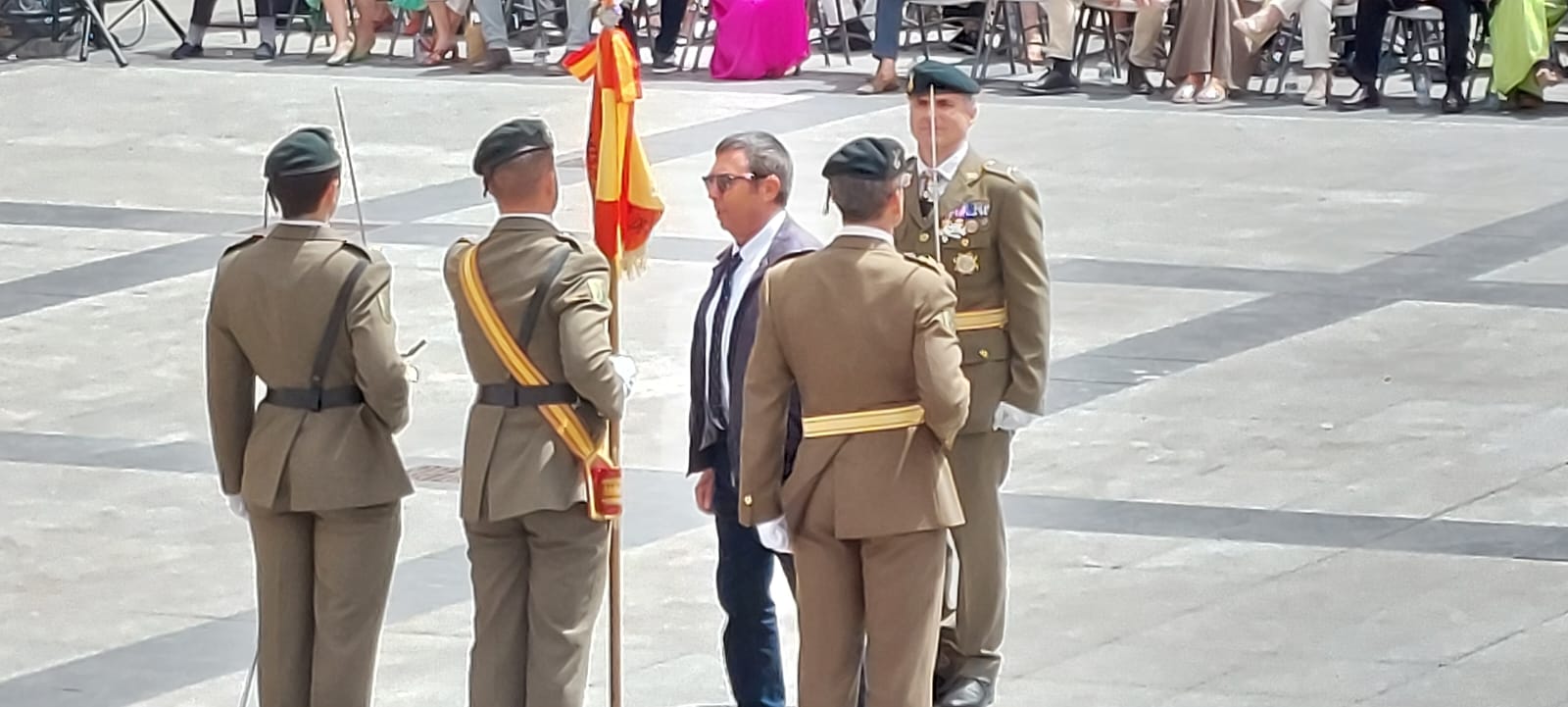 Jura de Bandera Civil en Huesca. Foto Javier García Antón