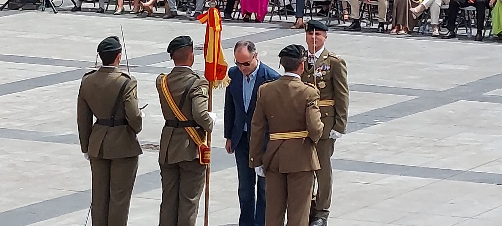Jura de Bandera Civil en Huesca. Foto Javier García Antón