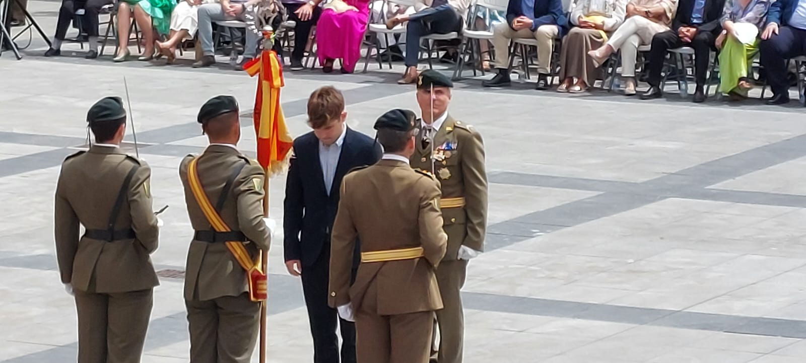 Jura de Bandera Civil en Huesca. Foto Javier García Antón