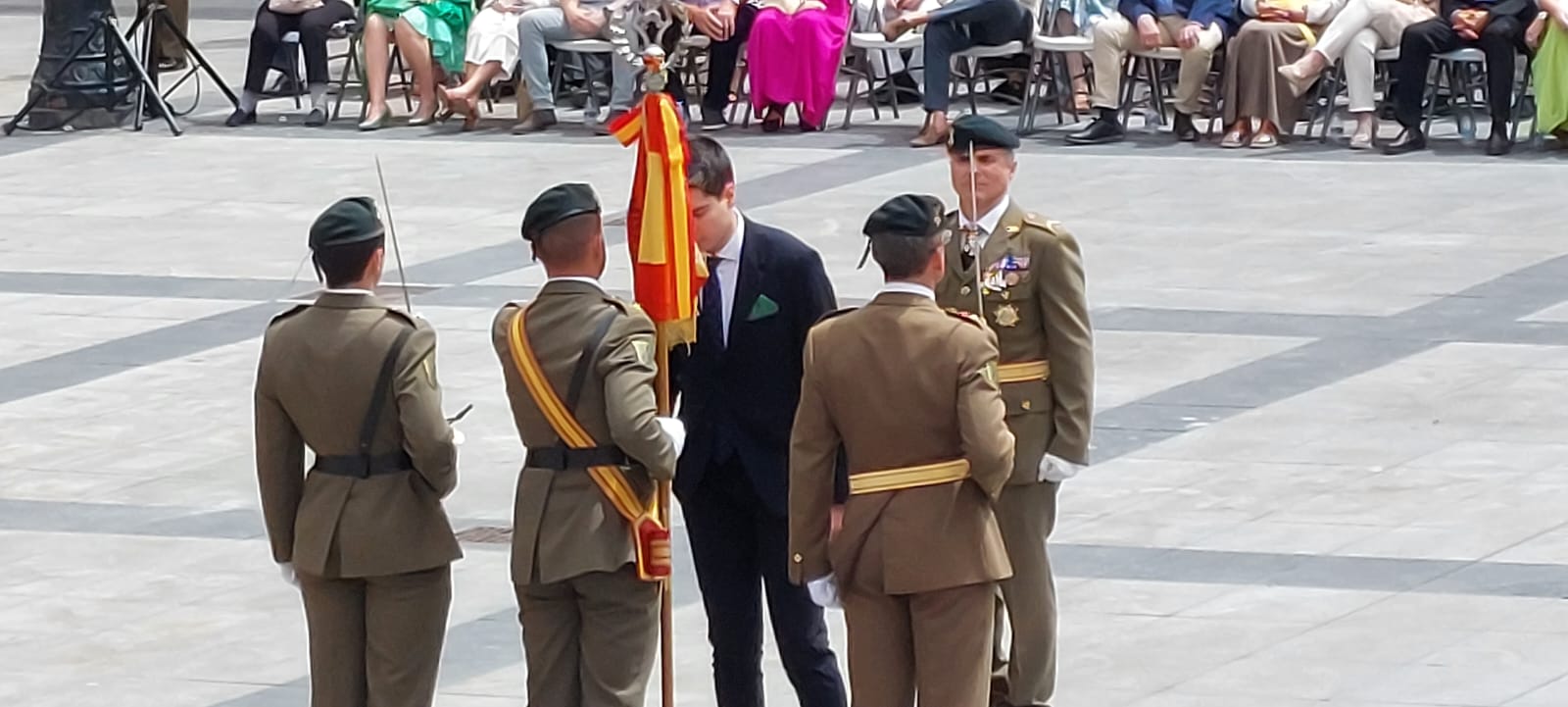 Jura de Bandera Civil en Huesca. Foto Javier García Antón