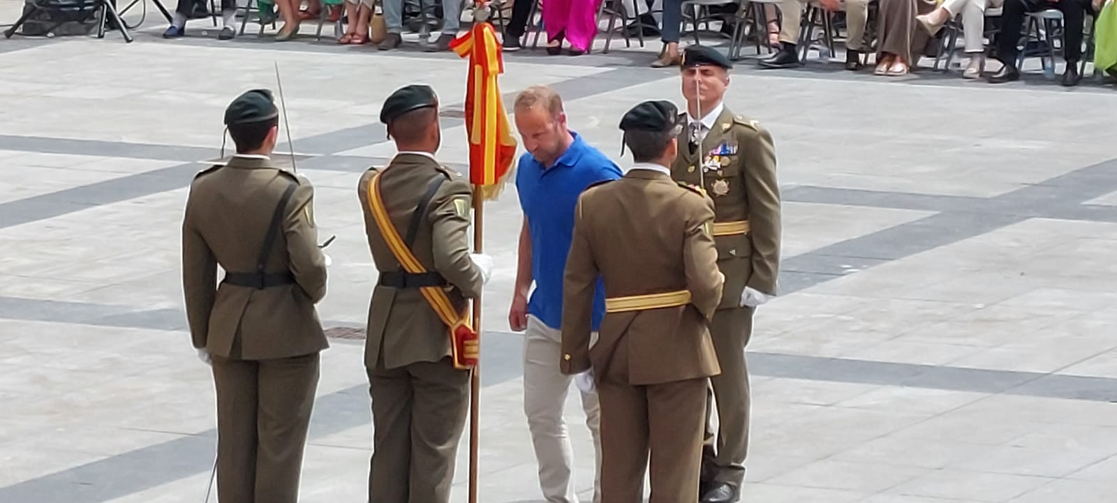 Jura de Bandera Civil en Huesca. Foto Javier García Antón