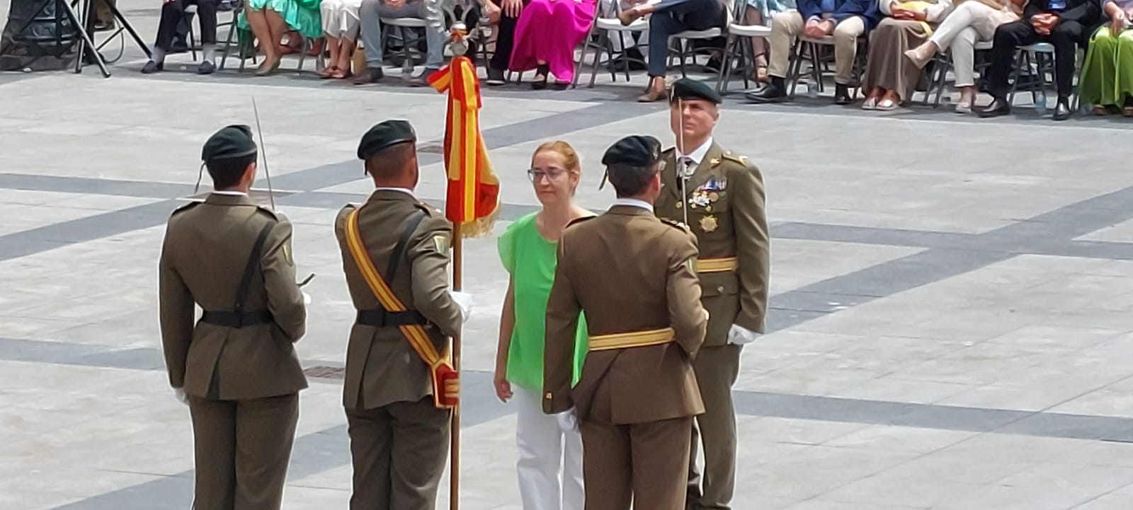 Jura de Bandera Civil en Huesca. Foto Javier García Antón