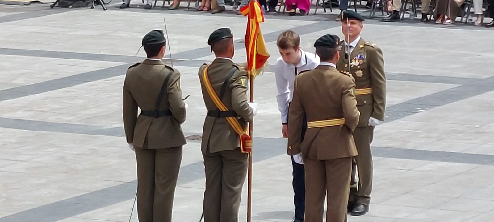 Jura de Bandera Civil en Huesca. Foto Javier García Antón