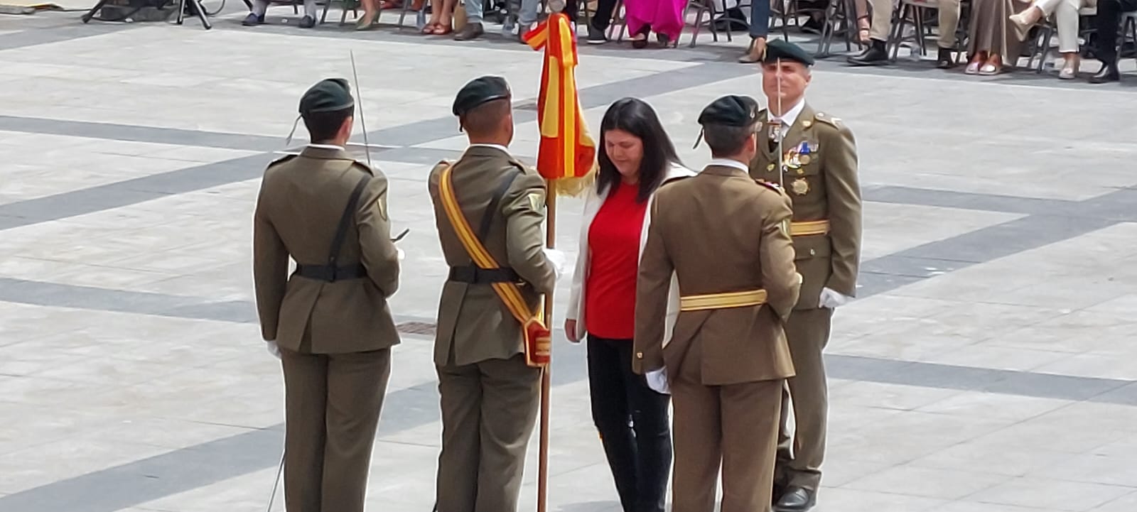 Jura de Bandera Civil en Huesca. Foto Javier García Antón