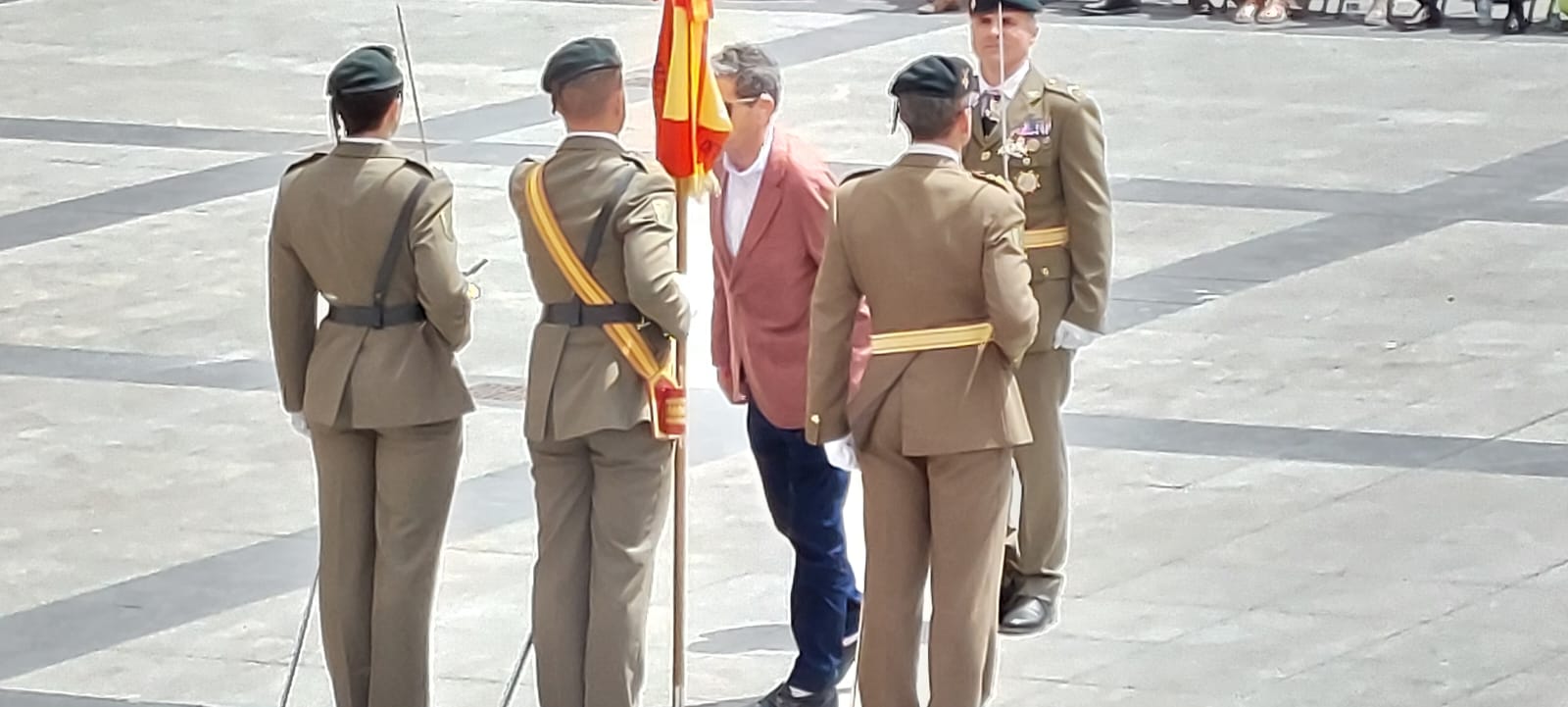 Jura de Bandera Civil en Huesca. Foto Javier García Antón