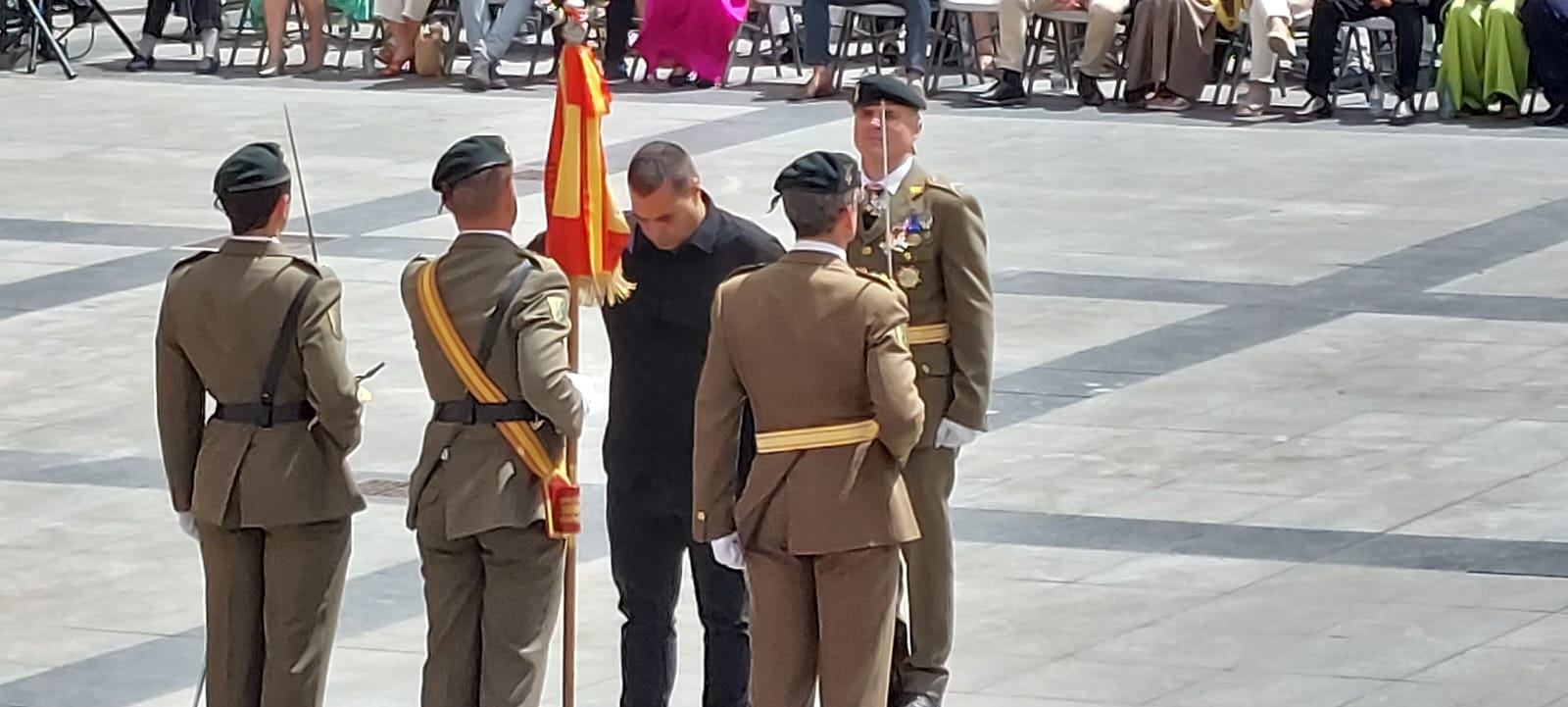Jura de Bandera Civil en Huesca. Foto Javier García Antón