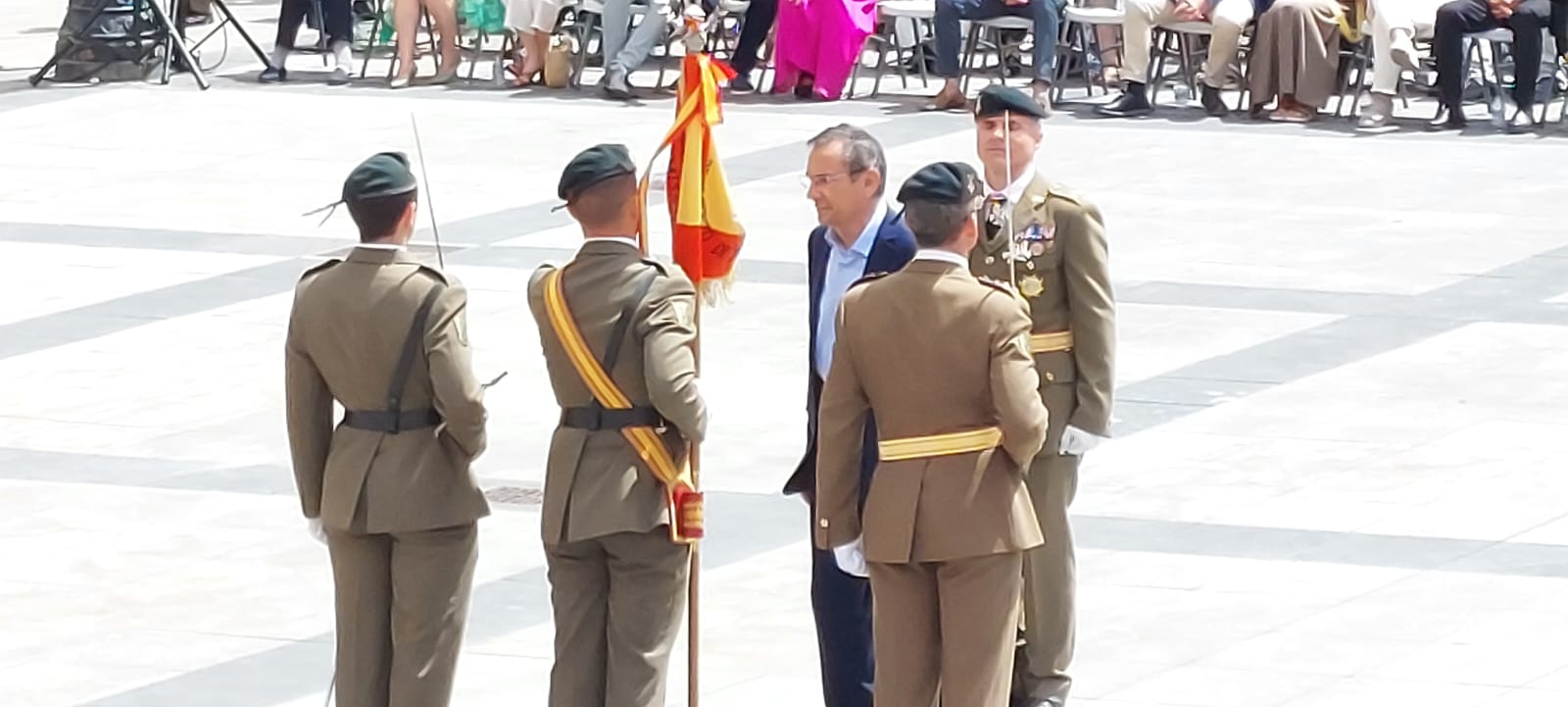 Jura de Bandera Civil en Huesca. Foto Javier García Antón