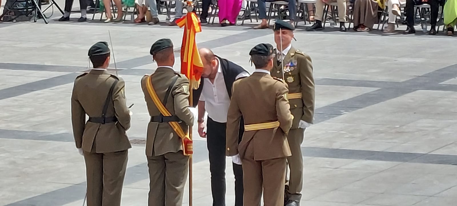 Jura de Bandera Civil en Huesca. Foto Javier García Antón