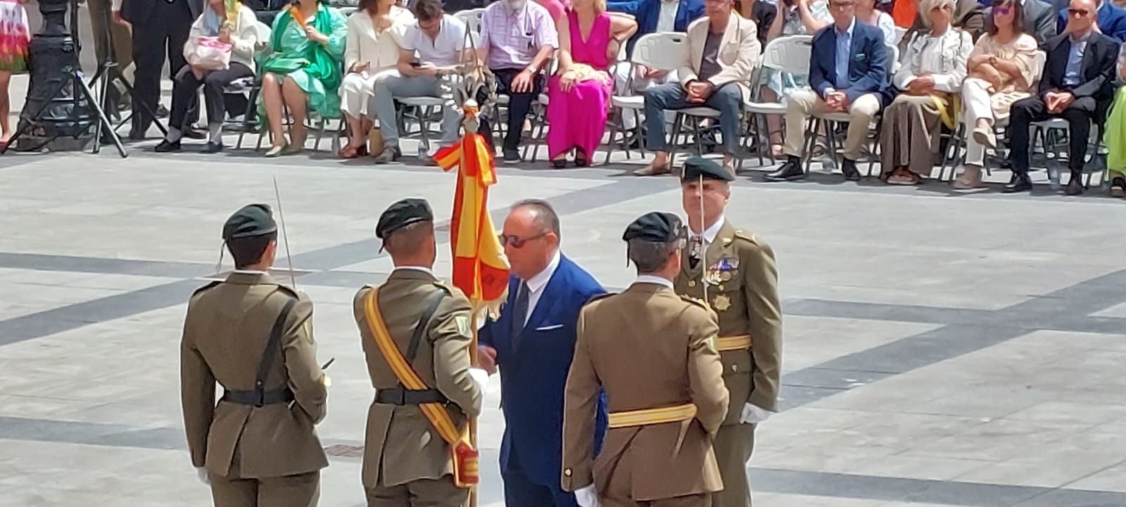 Jura de Bandera Civil en Huesca. Foto Javier García Antón