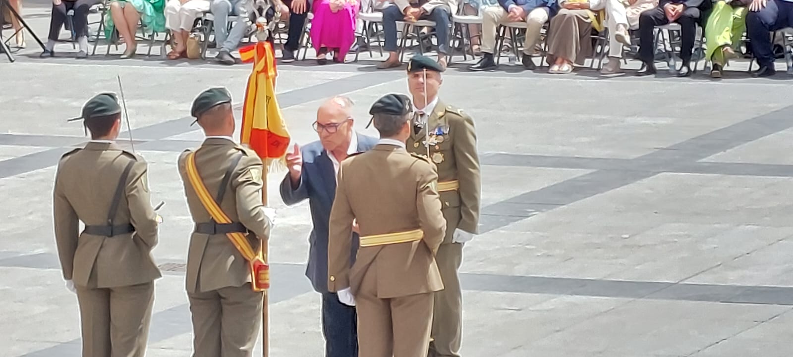 Jura de Bandera Civil en Huesca. Foto Javier García Antón