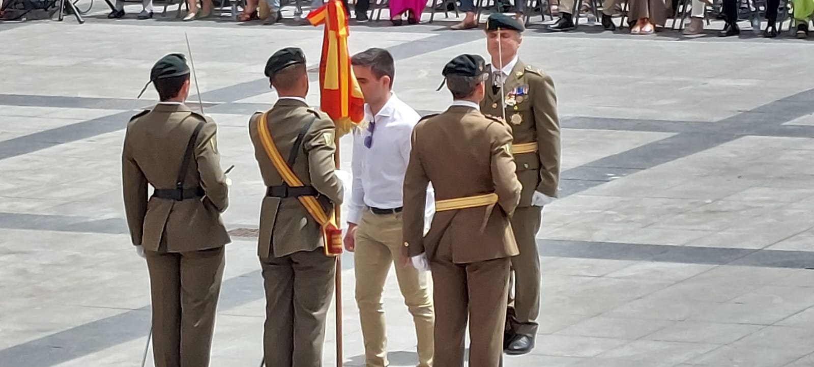 Jura de Bandera Civil en Huesca. Foto Javier García Antón
