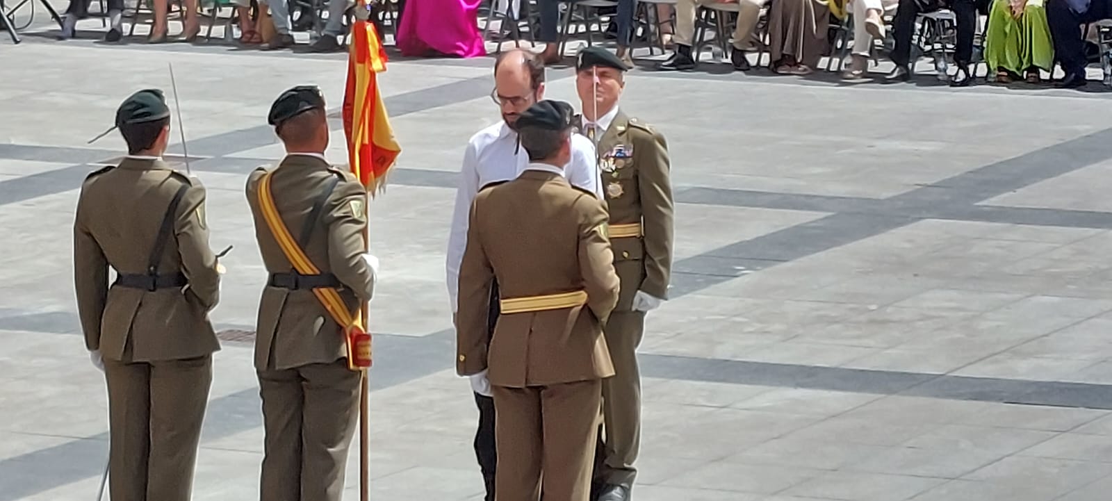 Jura de Bandera Civil en Huesca. Foto Javier García Antón