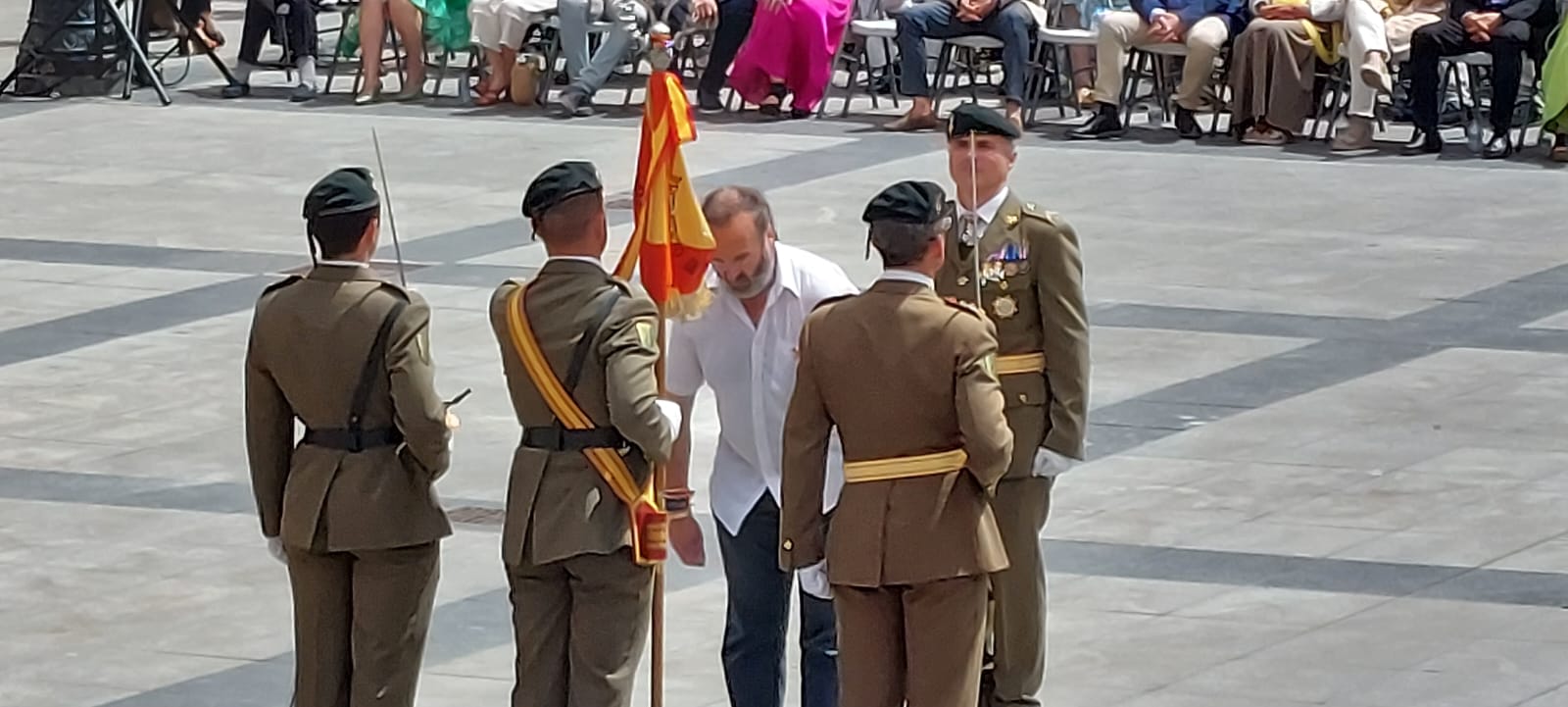 Jura de Bandera Civil en Huesca. Foto Javier García Antón