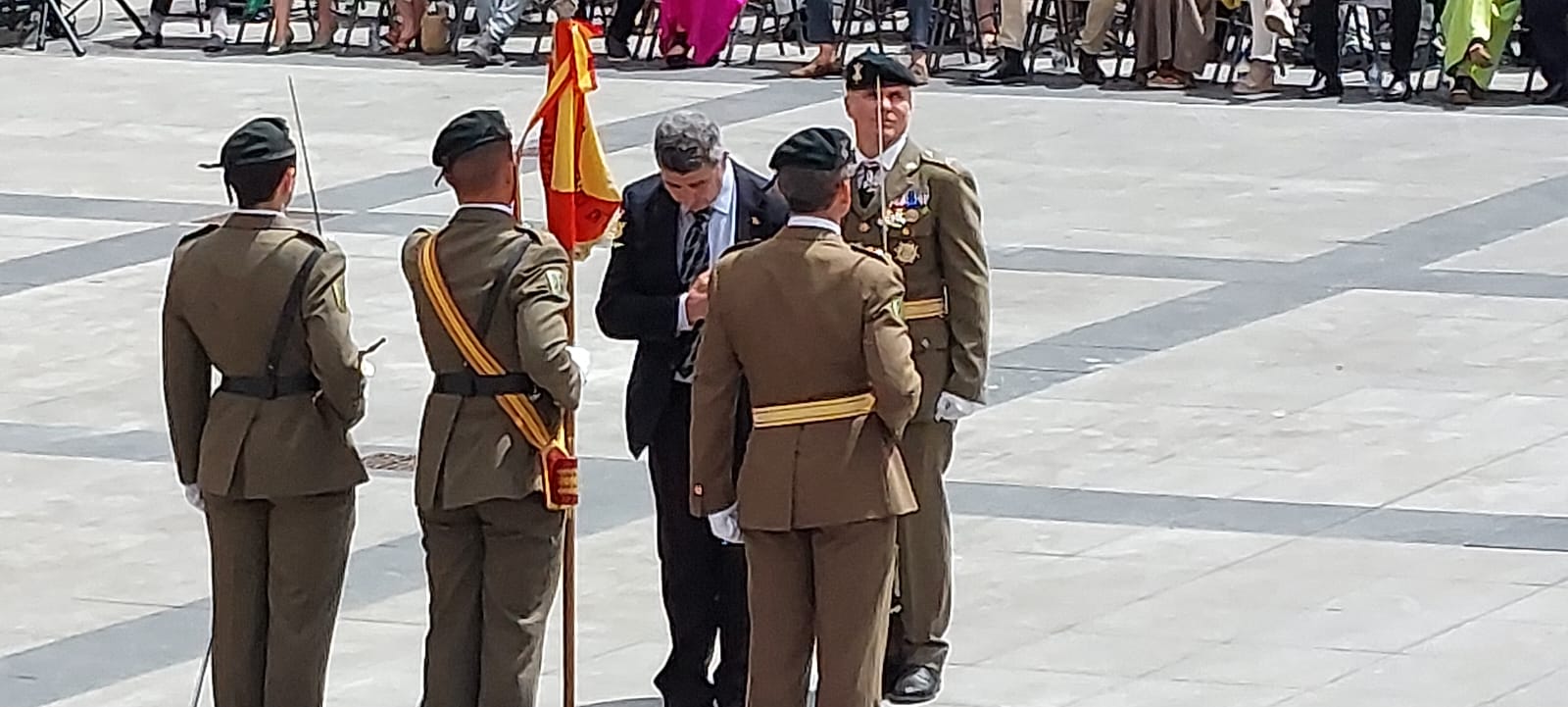Jura de Bandera Civil en Huesca. Foto Javier García Antón