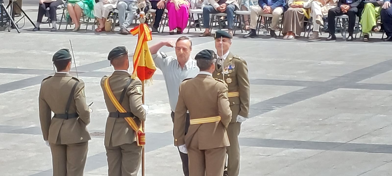 Jura de Bandera Civil en Huesca. Foto Javier García Antón