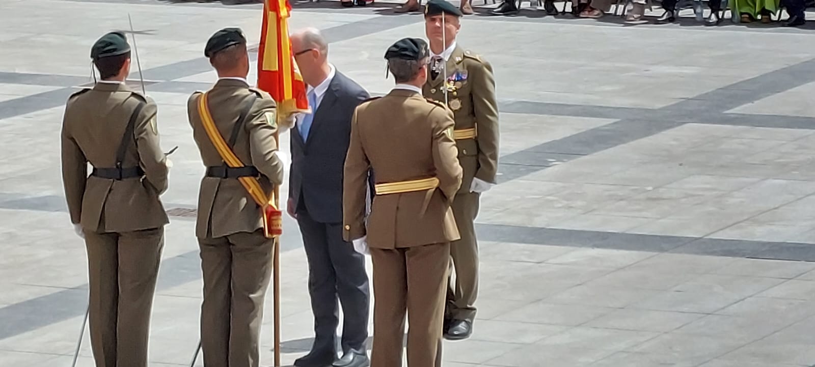 Jura de Bandera Civil en Huesca. Foto Javier García Antón