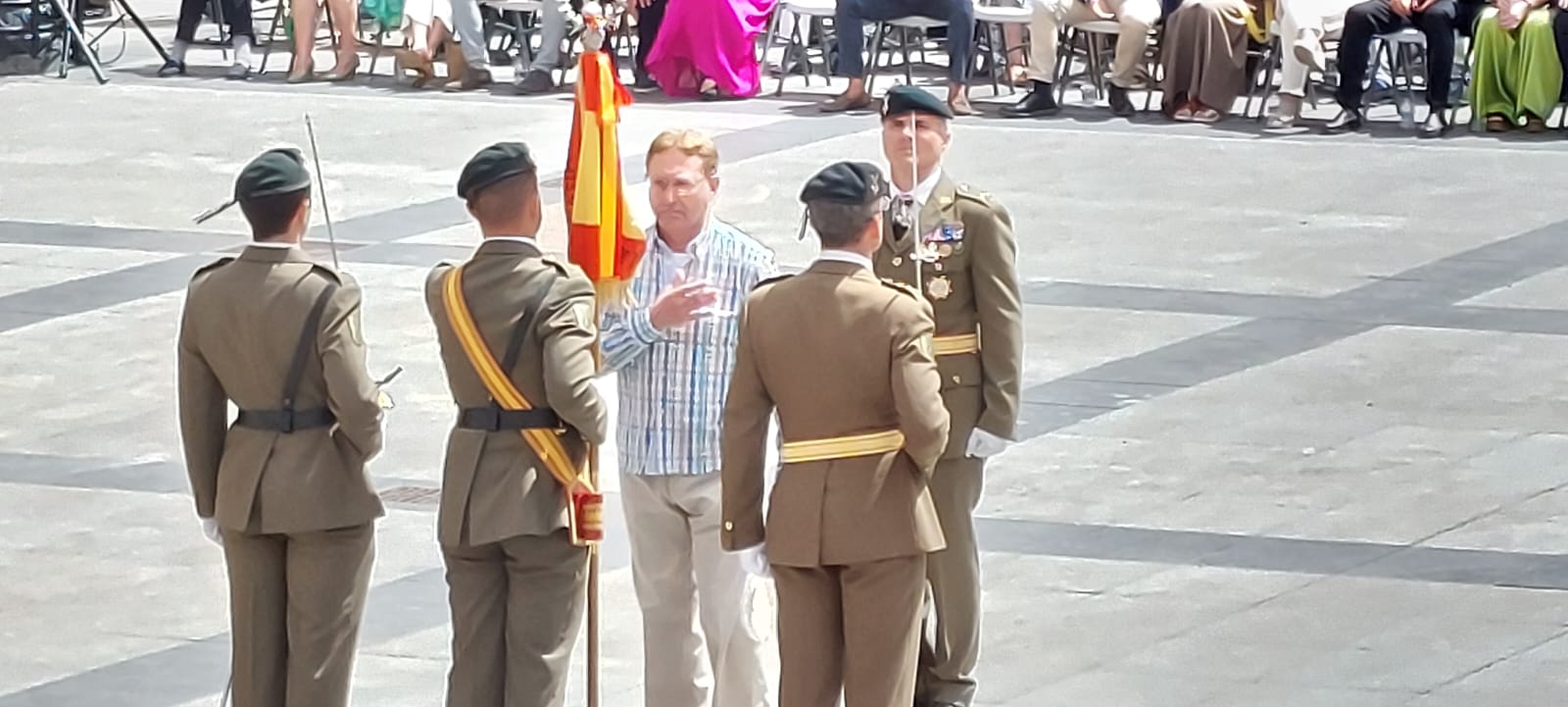 Jura de Bandera Civil en Huesca. Foto Javier García Antón