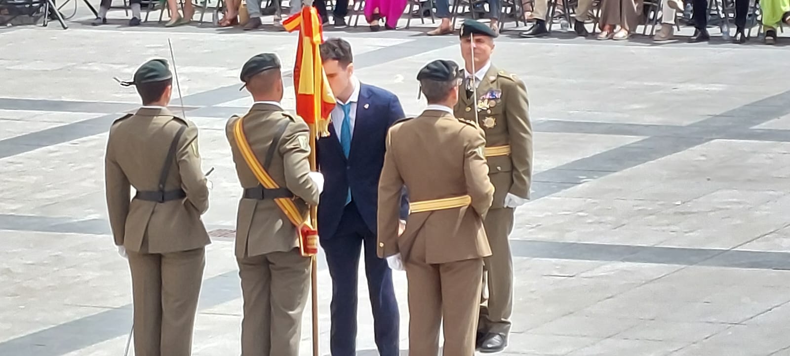Jura de Bandera Civil en Huesca. Foto Javier García Antón
