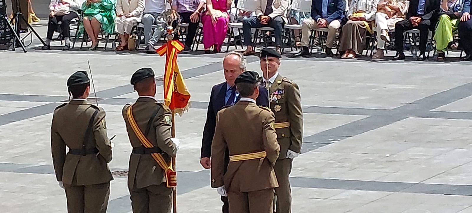 Jura de Bandera Civil en Huesca. Foto Javier García Antón