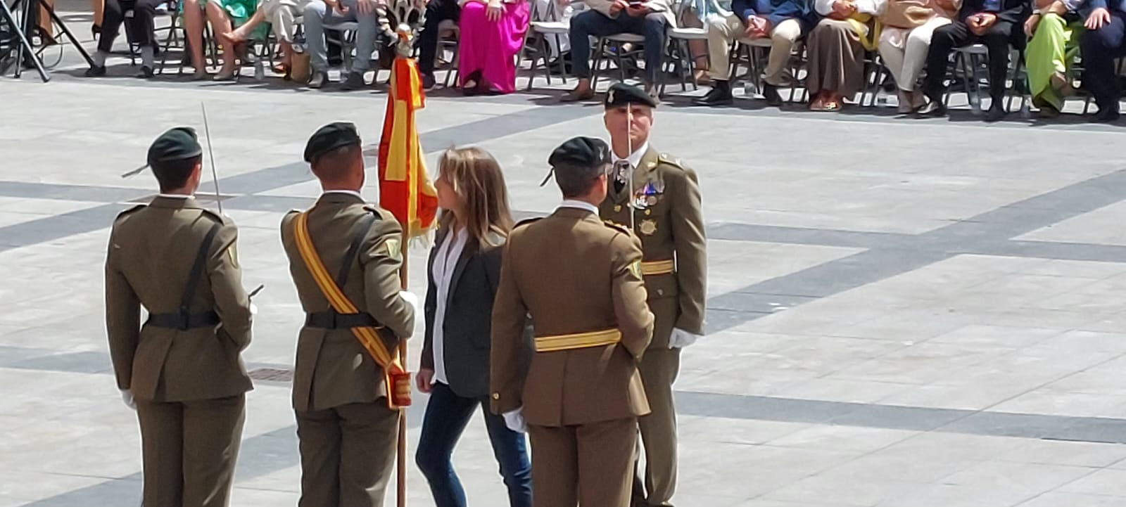 Jura de Bandera Civil en Huesca. Foto Javier García Antón