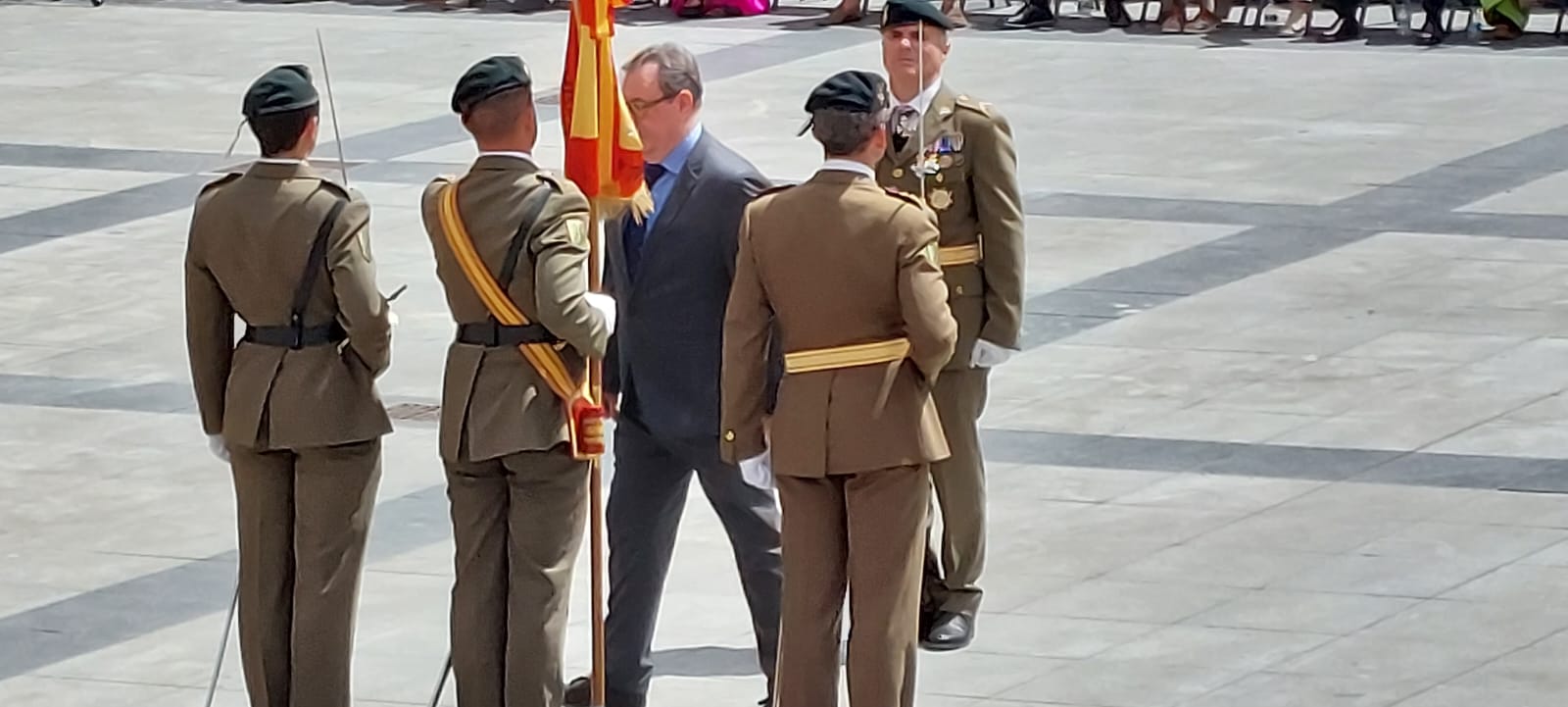 Jura de Bandera Civil en Huesca. Foto Javier García Antón