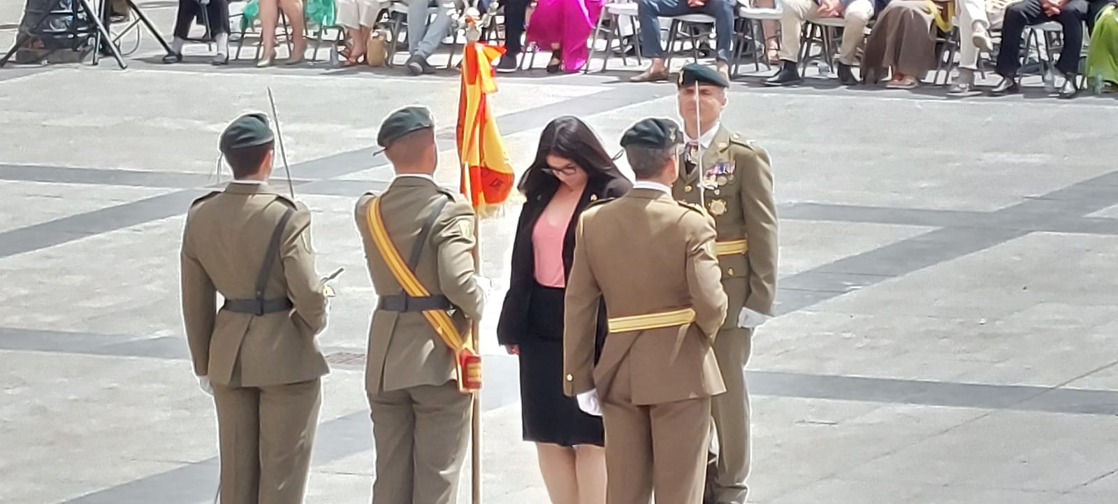 Jura de Bandera Civil en Huesca. Foto Javier García Antón